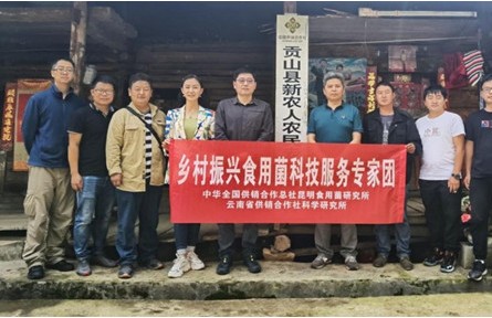 “鄉(xiāng)村振興食用菌科技服務(wù)專家團(tuán)”赴怒江州開展科技服務(wù)