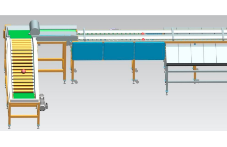 94、成果名稱：自動化果品品質(zhì)在線分選線