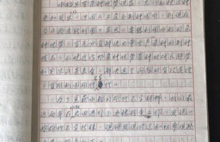 袁隆平論文的原始手稿寫了啥？