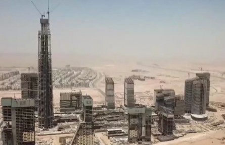 “一帶一路”新畫卷·埃及：埃及新首都CBD 中埃共建“沙漠中的新地標(biāo)”