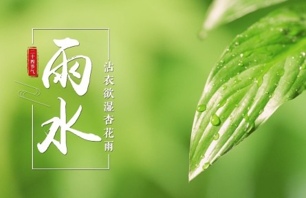 雨水，沾衣欲濕杏花雨