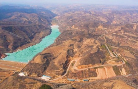 陜西延安甘泉縣：踏春而來之甘泉大峽谷