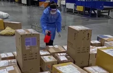 國家郵政局：加大郵件快件消殺力度 嚴防境外輸入