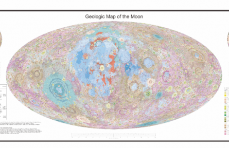 世界首幅1∶250萬月球全月地質(zhì)圖完成