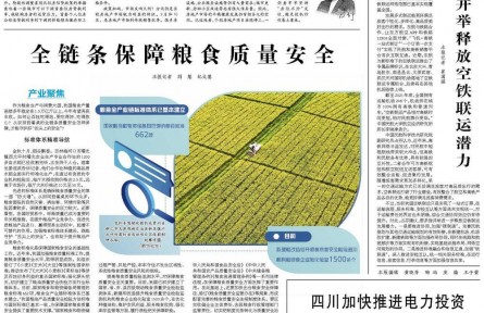 全鏈條保障糧食質(zhì)量安全