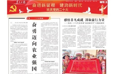 夯根基、補(bǔ)短板、鑄重器 奮勇邁向農(nóng)業(yè)強(qiáng)國