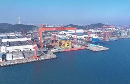 深遠海浮式風(fēng)電平臺 deep-sea floating wind power platform