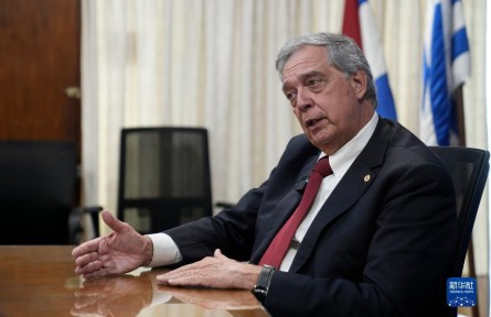 烏拉圭畜牧業(yè)、農(nóng)業(yè)和漁業(yè)部長(zhǎng)費(fèi)爾南多·馬托斯：“一帶一路”倡議縮短了烏拉圭和中國(guó)之間的距離