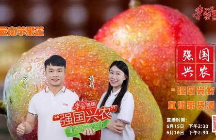 盛夏炎炎，鮮果相伴，“強(qiáng)國興農(nóng)”直播帶貨活動繼續(xù)與您相約