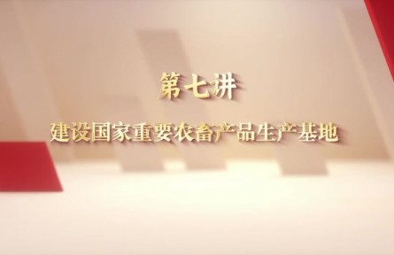 感恩·奮進(jìn)|建設(shè)國(guó)家重要農(nóng)畜產(chǎn)品生產(chǎn)基地