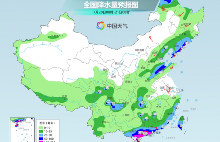 華南臺風雨進入最強時段 北方多地降雨增強