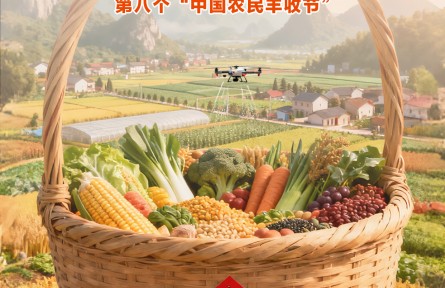 強(qiáng)國海報：中國農(nóng)民豐收節(jié)