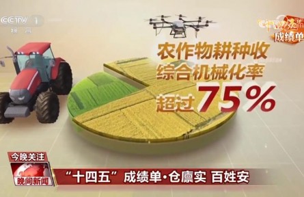 14億多中國人的飯碗端得更牢 農(nóng)民的腰包越來越鼓