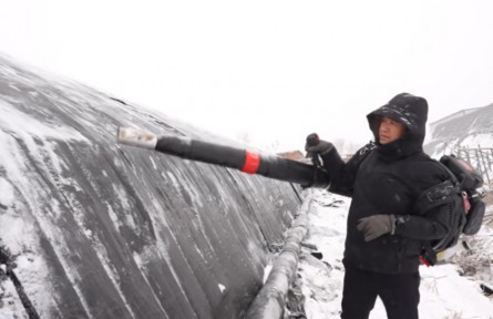 山西忻州定襄縣：防寒護(hù)棚 筑牢“菜籃子”