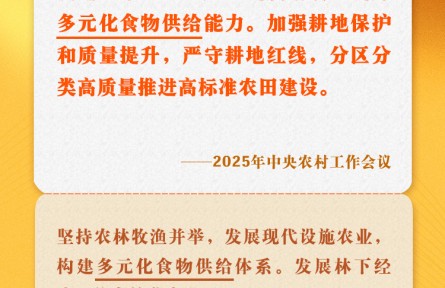 中央農(nóng)村工作會議關(guān)鍵提法之五：多元化食物供給