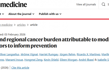 全球近40%癌癥可預(yù)防！《自然·醫(yī)學(xué)》最新研究→